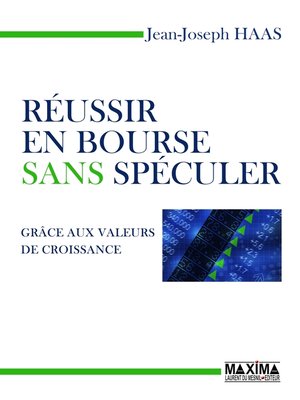 cover image of Réussir en bourse sans spéculer